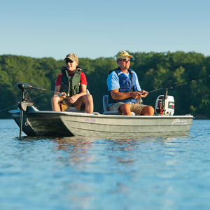 lancia fuoribordo / elettrica / da pesca sportiva / 2 posti