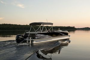 pontoon boat fuoribordo / tri-tube / in alluminio / max. 12 persone