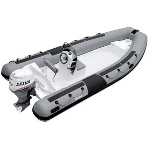 barca utilitaria fuoribordo / gommone semirigido