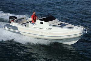 gommone fuoribordo / semirigido / con console centrale / max. 10 persone