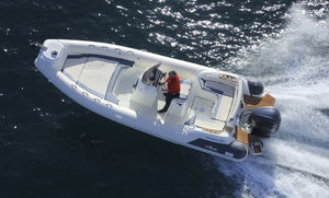 gommone fuoribordo / semirigido / con console centrale / max. 14 persone
