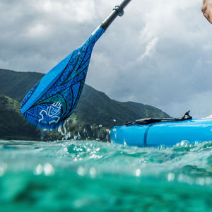 pagaia per stand-up paddle-board / per acqua piatta / simmetrica / singola