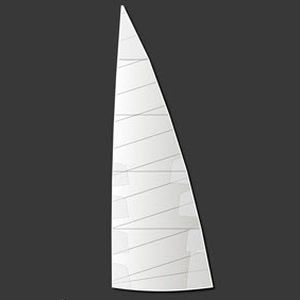 randa / per barca a vela da competizione / cross-cut / in poliestere