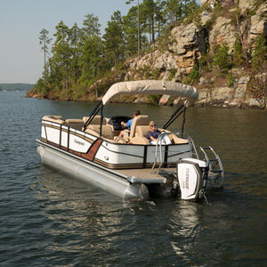 pontoon boat fuoribordo / tri-tube / max. 15 persone