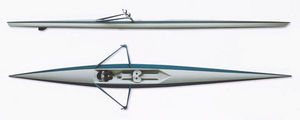 barca da canottaggio da regata / skiff