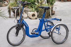 triciclo elettrico / pieghevole