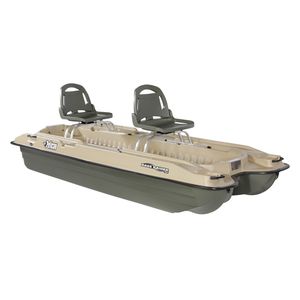 catamarano a remi per la pesca / con 2 posti