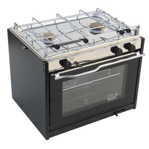 fornelli con forno integrato per barca / a gas / 2 fuochi