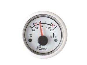 indicatore per barca / di temperatura d'acqua / analogico