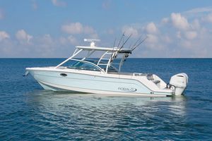 runabout fuoribordo / bimotore / con dual console / da pesca sportiva