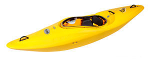 kayak a ponte / rigido / da torrente / 1 posto