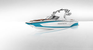 deck boat entrobordo / con dual console / da wakeboard / da sci nautico