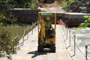 pontile galleggiante / da lavoro / per marina