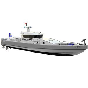 patrol boat / fuoribordo / diesel / in alluminio