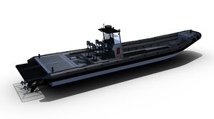 barca utilitaria / entrobordo / diesel / gommone semirigido