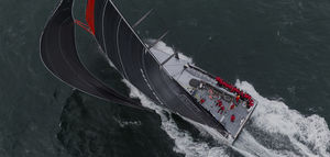 sailing-superyacht di lusso da regata d'altura / con poppa aperta / in carbonio / a chiglia basculante