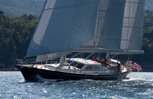 sailing-yacht da crociera / tradizionale / con poppa aperta / ketch