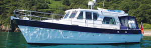 cabinato entrobordo / diesel / fluviale / tradizionale