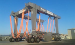 travel lift a ruote indipendenti / per carichi pesanti