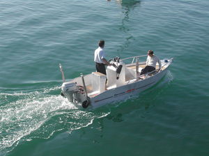 lancia fuoribordo / da pesca sportiva