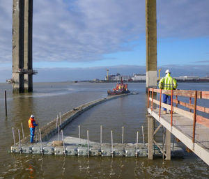 pontile galleggiante / da lavoro / per marina