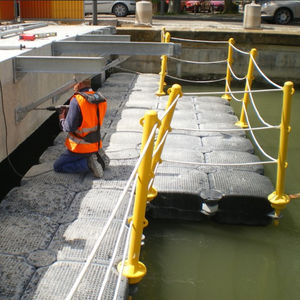 pontile galleggiante / da lavoro / per marina