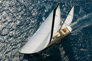 sailing-superyacht di lusso tradizionale / da crociera / con cockpit chiuso / con 5 cabine