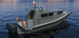 patrol boat / barca da lavoro / barca per trasporto passeggeri / barca di salvataggio