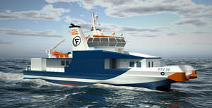 nave di supporto offshore per il trasporto dell'equipaggio