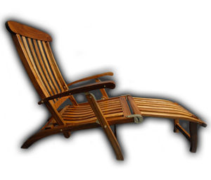 sedia a sdraio per yacht / pieghevole / in teak