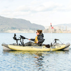 kayak sit-on-top / gonfiabile / da pesca / 1 posto
