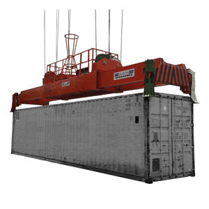 spreader per portainer di scarico / per contenitori / telescopico / elettroidraulico