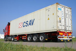 telaio triplo asse / portacontainer