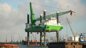 nave di supporto offshore per parco eolico