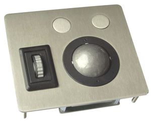 trackball a tenuta stagna / laser / per nave