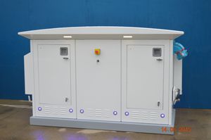 colonnina con illuminazione incorporata / di distribuzione elettrica / per pontile / in acciaio inossidabile