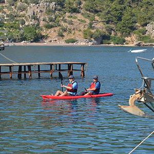 kayak sit-on-top / pieghevole / da turismo / tandem