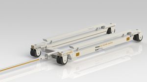 rimorchio per movimentazione / per cantiere navale / a ruote indipendenti