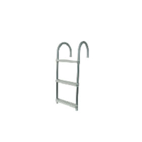 scaletta per pontile / a gancio 180° / da bagno / manuale