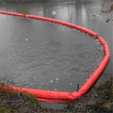 barriera antinquinamento / galleggiante / per porto / per fiume