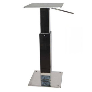 base per tavolo per barca regolabile / telescopica / in acciaio inox