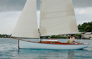monoscafo / da regata costiera / day-sailer / tradizionale