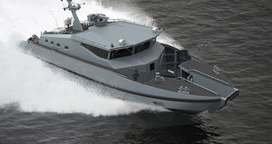 barca militare / entrobordo / in alluminio