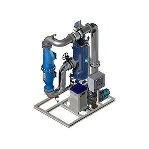sistema di trattamento di acqua di ballast / per nave