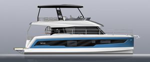 cabinato catamarano / entrobordo / con fly / IPS