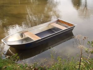 lancia fuoribordo / in alluminio / max. 4 persone