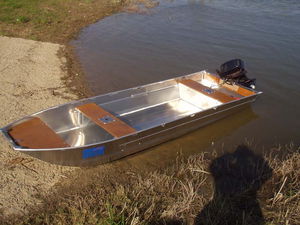 lancia fuoribordo / da pesca sportiva / in alluminio / max. 5 persone