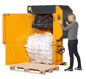 compattatore di rifiuti vetro / carta / alluminio / in plastica