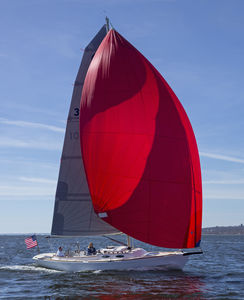 barca a vela da regata e crociera / con pozzetto centrale