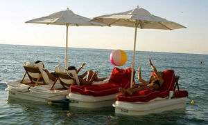 piattaforma per base turistica sportiva / da bagno / modulare